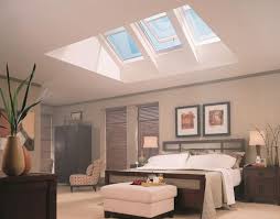 Striped Pattern Skylight Blinds